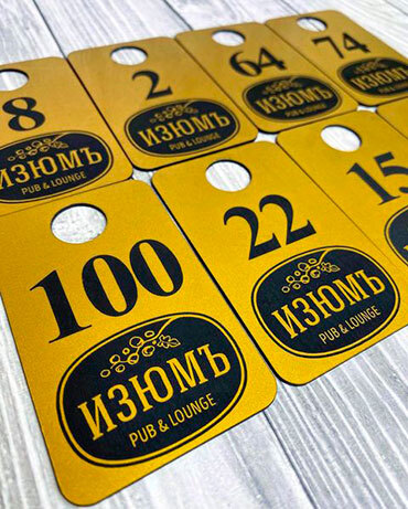 Гардеробные номерки