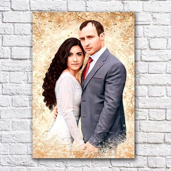 Печать на холсте