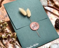 пригласительные на свадьбу зеленого цвета